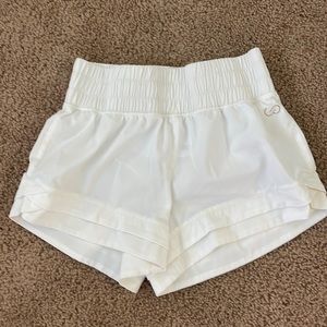 White running shorts size XS